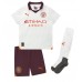 Manchester City Kevin De Bruyne #17 Segunda Equipación Niños 2023-24 Manga Corta (+ Pantalones cortos)
